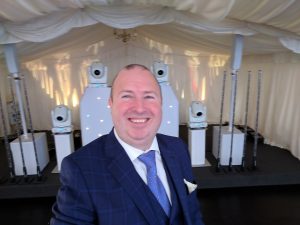 Buckinghamshire wedding DJ at Plum Park Manor in Northamptonshire